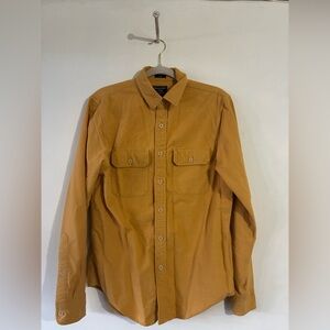 Abercrombie & Fitch Yellow Slim Shirt